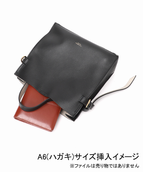 Spick & Span(スピックアンドスパン)の「VIOLAd’ORO / ヴィオラドーロ サイドベルトレザートート(トートバッグ・レディース・ライトグレー/ブラック・FREE)」の12枚目の写真