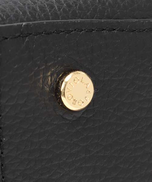 Spick & Span(スピックアンドスパン)の「VIOLAd’ORO / ヴィオラドーロ サイドベルトレザートート(トートバッグ・レディース・ライトグレー/ブラック・FREE)」の15枚目の写真