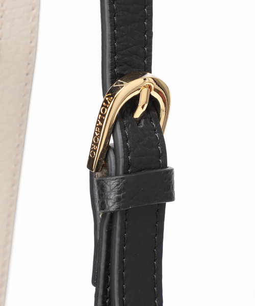 Spick & Span(スピックアンドスパン)の「VIOLAd’ORO / ヴィオラドーロ サイドベルトレザートート(トートバッグ・レディース・ライトグレー/ブラック・FREE)」の19枚目の写真