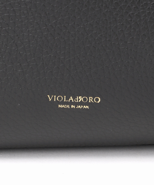 Spick & Span(スピックアンドスパン)の「VIOLAd’ORO / ヴィオラドーロ サイドベルトレザートート(トートバッグ・レディース・ライトグレー/ブラック・FREE)」の20枚目の写真