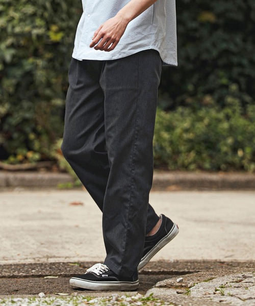 CALL&RESPONSE（コールアンドレスポンス）の「mp14407- タックパンツ-ストレッチデニム(261-1551-13)（デニムパンツ・メンズ・インディゴブルー/ブラック・4/2）」の18枚目の写真