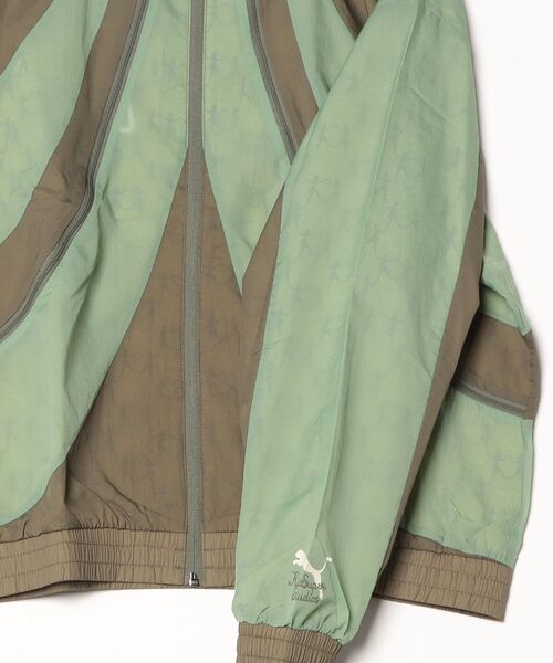 PUMA（プーマ）の「PUMA X KIDSUPER WINDBREAKER 629509-73（ブルゾン・メンズ・グリーン・LARGE）」の5枚目の写真