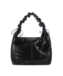 BBYB（ビービーワイビー）の「モナリボンディテールラッフルショルダーバッグ(ブラック)（ショルダーバッグ）」