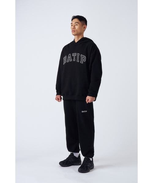BATIP(バティップ)の「クラシックロゴワイドジョガーパンツブラック(スウェットパンツ・メンズ・その他・MEDIUM/LARGE/X-LARGE)」の1枚目の写真