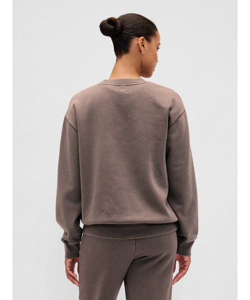 GAP(ギャップ)の「ヴィンテージソフト GAPロゴ チュニック スウェットシャツ(スウェット・レディース・ブラック/ピンク/ブラウン/レッド・S/M/XS/L/XL/XXS)」の9枚目の写真