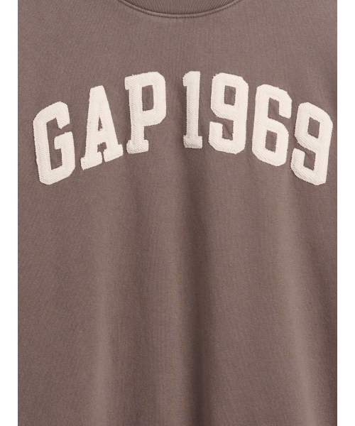 GAP(ギャップ)の「ヴィンテージソフト GAPロゴ チュニック スウェットシャツ(スウェット・レディース・ブラック/ピンク/ブラウン/レッド・S/M/XS/L/XL/XXS)」の12枚目の写真