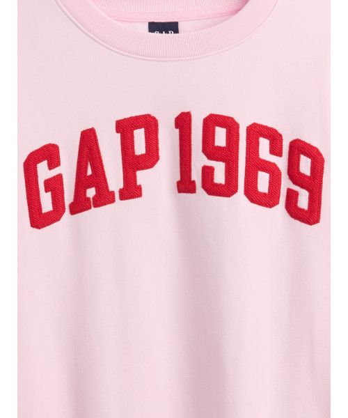 GAP(ギャップ)の「ヴィンテージソフト GAPロゴ チュニック スウェットシャツ(スウェット・レディース・ブラック/ピンク/ブラウン/レッド・S/M/XS/L/XL/XXS)」の13枚目の写真