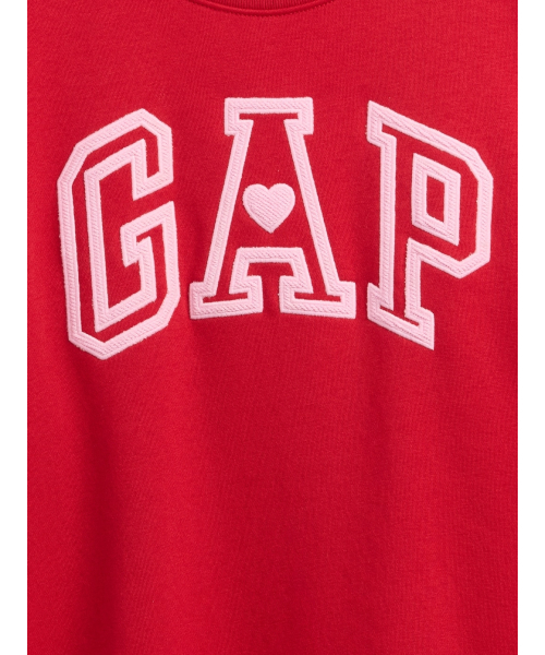 GAP(ギャップ)の「ヴィンテージソフト GAPロゴ チュニック スウェットシャツ(スウェット・レディース・ブラック/ピンク/ブラウン/レッド・S/M/XS/L/XL/XXS)」の14枚目の写真