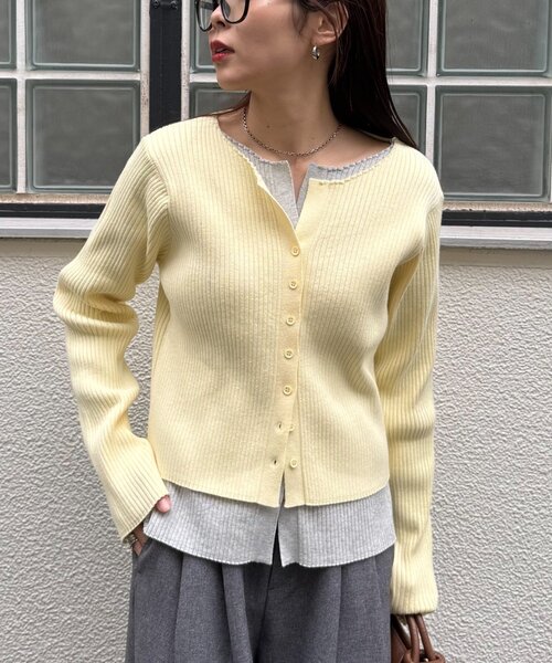 PATOUパトウセーラーつけ襟カーディガン　極美品　お出かけコーデに♫ PATOUパトウセーラーつけ襟カーディガン 極美品 お出かけコーデに♫