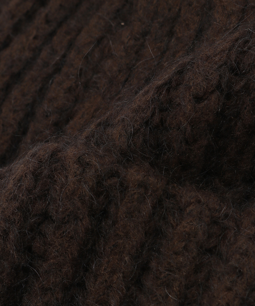 JOURNAL STANDARD relume（ジャーナルスタンダード　レリューム）の「【FRATELLI TALLI / フラテリータリー】 pompom knit cap（ハット・レディース・ブラック/ブラウン・FREE）」の5枚目の写真