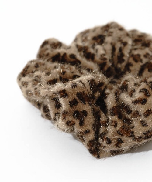 flower（フラワー）の「レオパードシュシュ（シュシュ・レディース・ブラウン/グレー・FREE）」の5枚目の写真