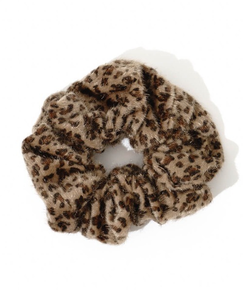 flower（フラワー）の「レオパードシュシュ（シュシュ・レディース・ブラウン/グレー・FREE）」の6枚目の写真