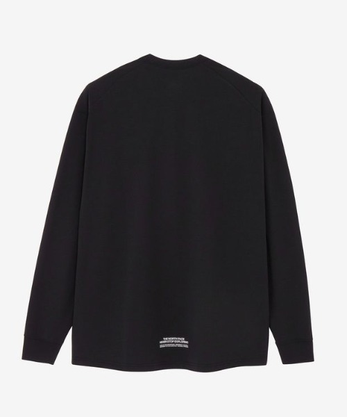 THE NORTH FACE(ザノースフェイス)の「THE NORTH FACE /ザ・ノース・フェイス L/S Enride Tee NT82560(Tシャツ/カットソー・メンズ・ホワイト/ブラック・L/M)」の4枚目の写真