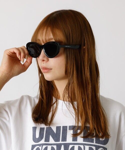 ABAHOUSE(アバハウス)の「【NOPUBLIC/ノーパブリック】02:03/サングラス/韓国/ユニセックス【WEB限定】(サングラス・メンズ・ホワイト/ブラック・フリー)」の10枚目の写真