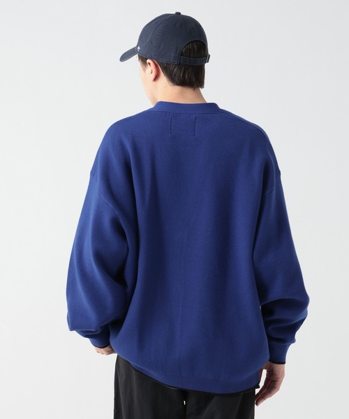 GEORGE'S（ジョージズ）の「配色ニットカーデ（カーディガン/ボレロ・メンズ・ブルー/ブラック/オレンジ・FREE）」の16枚目の写真