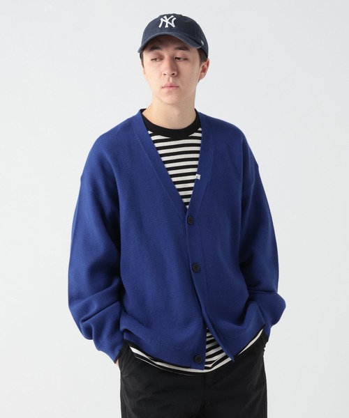 GEORGE'S（ジョージズ）の「配色ニットカーデ（カーディガン/ボレロ・メンズ・ブルー/ブラック/オレンジ・FREE）」の18枚目の写真