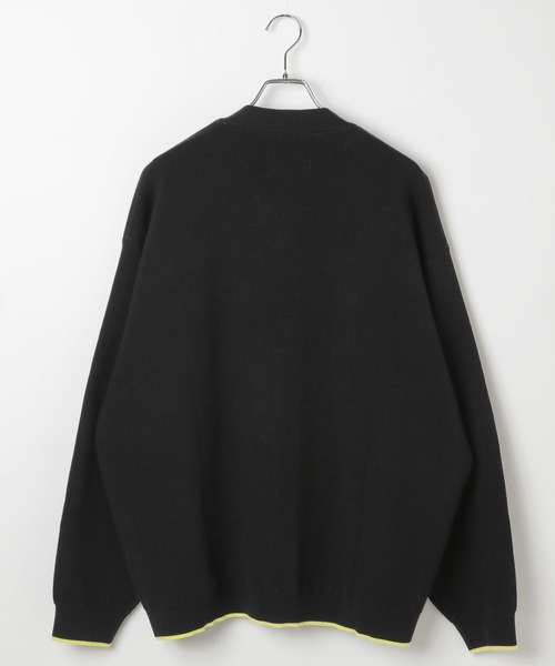 GEORGE'S（ジョージズ）の「配色ニットカーデ（カーディガン/ボレロ・メンズ・ブルー/ブラック/オレンジ・FREE）」の20枚目の写真