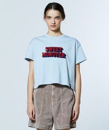 ヴィンテージロゴ ショート丈Tシャツ