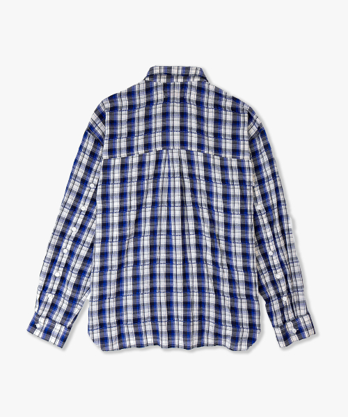 ANYTIME LOREAK(エニタイムロレーク)の「アイリスシャツ - O.BLUE(シャツ/ブラウス・レディース・その他・MEDIUM/X-LARGE/LARGE)」の2枚目の写真