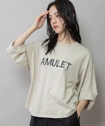 Munich（ミューニック）の「コットンジャージロゴ刺繍Tシャツ（Tシャツ/カットソー）」