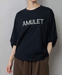 Munich（ミューニック）の「コットンジャージロゴ刺繍Tシャツ（Tシャツ/カットソー）」