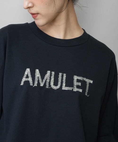 Munich（ミューニック）の「コットンジャージロゴ刺繍Tシャツ（Tシャツ/カットソー・レディース・ホワイト/ブラック/ベージュ・FREE）」の20枚目の写真