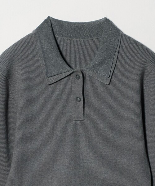 green label relaxing（グリーンレーベルリラクシング）の「ポロニット ドッキング ワンピース（ワンピース・レディース・ネイビー/ブラック/グレー・FREE）」の21枚目の写真