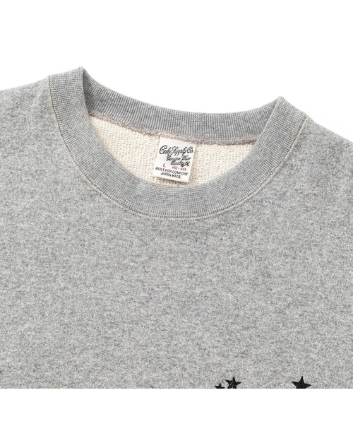 CALEE（キャリー）の「IRON HORSE CREW NECK SW ＜BARTHDAY WORKS DESIGN＞（スウェット・メンズ・ブラック/グレー・LARGE/X-LARGE/MEDIUM/SMALL）」の5枚目の写真