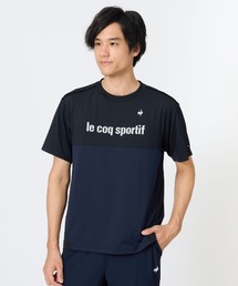 le coq sportif | 【le coq sportif/ルコック】接触冷感ストレッチ半袖Tシャツ 吸汗/UV CUT(UPF30)/ストレッチ(Tシャツ/カットソー)