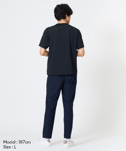 le coq sportif(ルコックスポルティフ)の「【le coq sportif/ルコック】接触冷感ストレッチ半袖Tシャツ 吸汗/UV CUT(UPF30)/ストレッチ(Tシャツ/カットソー・メンズ・ブルー/レッド/ブラック/ネイビー・XXL/XL/L/M/S)」の7枚目の写真