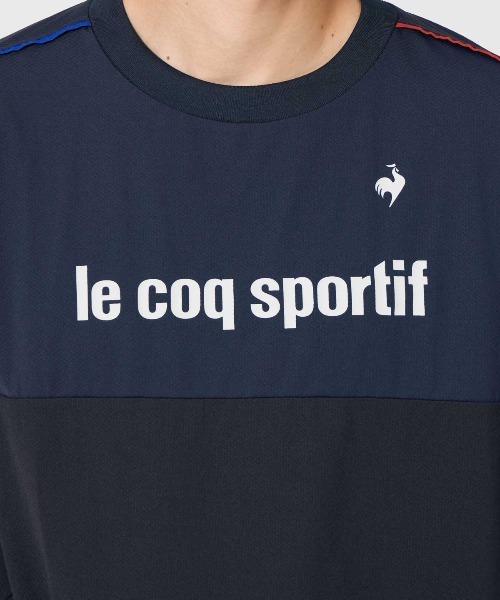le coq sportif(ルコックスポルティフ)の「【le coq sportif/ルコック】接触冷感ストレッチ半袖Tシャツ 吸汗/UV CUT(UPF30)/ストレッチ(Tシャツ/カットソー・メンズ・ブルー/レッド/ブラック/ネイビー・XXL/XL/L/M/S)」の11枚目の写真