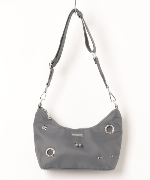 Knuth Marf(クヌースマーフ)の「【Knuth Marf】クヌースマーフ pierce mini bag(ハンドバッグ・レディース・グレー/ブラック・FREE)」の8枚目の写真