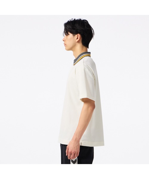 hummel（ヒュンメル）の「hummel/ヒュンメル HMP ﾎﾟﾛｼｬﾂ（ポロシャツ・レディース・アイボリー/ブラック/グリーン・S/M/L/XL）」の8枚目の写真
