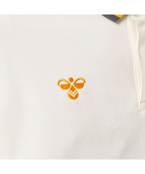 hummel（ヒュンメル）の「hummel/ヒュンメル HMP ﾎﾟﾛｼｬﾂ（ポロシャツ・レディース・アイボリー/ブラック/グリーン・S/M/L/XL）」の10枚目の写真