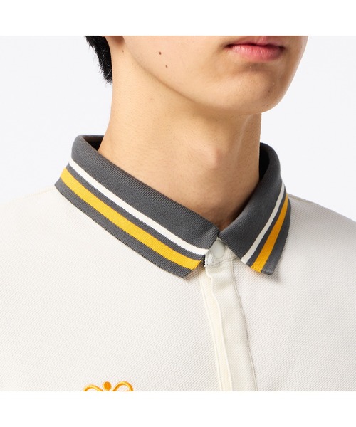 hummel（ヒュンメル）の「hummel/ヒュンメル HMP ﾎﾟﾛｼｬﾂ（ポロシャツ・レディース・アイボリー/ブラック/グリーン・S/M/L/XL）」の12枚目の写真