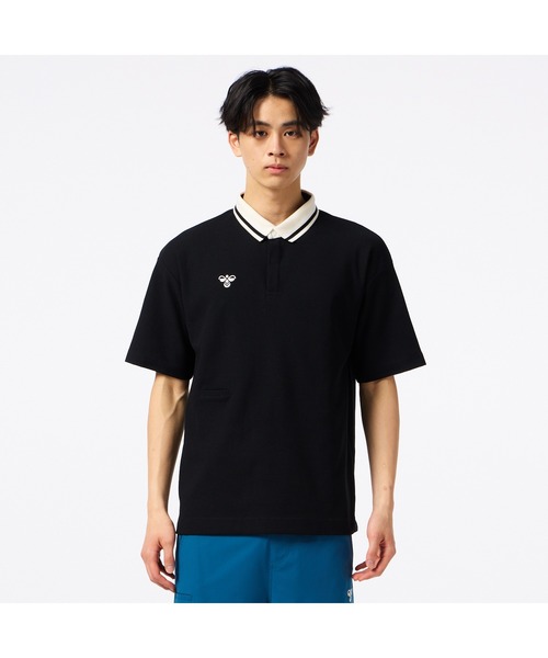 hummel（ヒュンメル）の「hummel/ヒュンメル HMP ﾎﾟﾛｼｬﾂ（ポロシャツ・レディース・アイボリー/ブラック/グリーン・S/M/L/XL）」の19枚目の写真