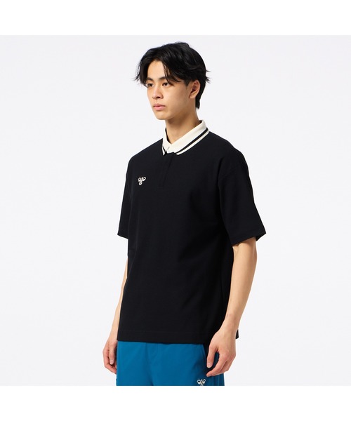 hummel（ヒュンメル）の「hummel/ヒュンメル HMP ﾎﾟﾛｼｬﾂ（ポロシャツ・レディース・アイボリー/ブラック/グリーン・S/M/L/XL）」の20枚目の写真