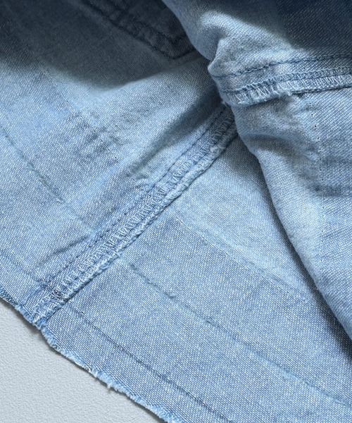 MARKEY'S（マーキーズ）の「デニムミニスカート（デニムスカート・キッズ・ネイビー/ライトブルー・S/LL/L/M）」の12枚目の写真