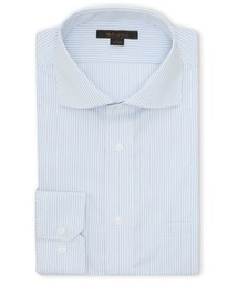 m.f.editorial（エムエフエディトリアル）の「【綿混 ノンアイロン】m.f.エディトリアル メンズ  カッタウェイ ビジネスドレス長袖シャツ（ビジネスシャツ）」