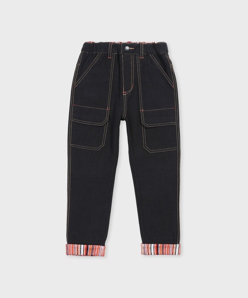 ポールスミスジュニア パンツ 黒色 80サイズ オールシーズン素材 定価一万円以上 セール】Paul Smith｜ポール・スミス（キッズ）のその他パンツ