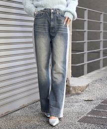 ANAP | 裏毛切り替えデニムパンツ(デニムパンツ)