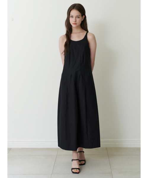 KINDABABY(カインダベイビー)の「semi halter long dress - black(ワンピース・レディース・ブラック・FREE)」の5枚目の写真