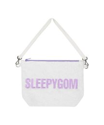 SLEEPYGOM（スリーピーゴーム）の「Purple Terry pouch（ポーチ）」