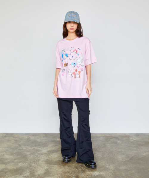 LMCの「WM ステッカーパック Tシャツ ライトピンク(Tシャツ/カットソー・レディース・その他・M/L/XL/S)」の7枚目の写真