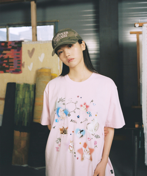 LMCの「WM ステッカーパック Tシャツ ライトピンク(Tシャツ/カットソー・レディース・その他・M/L/XL/S)」の9枚目の写真