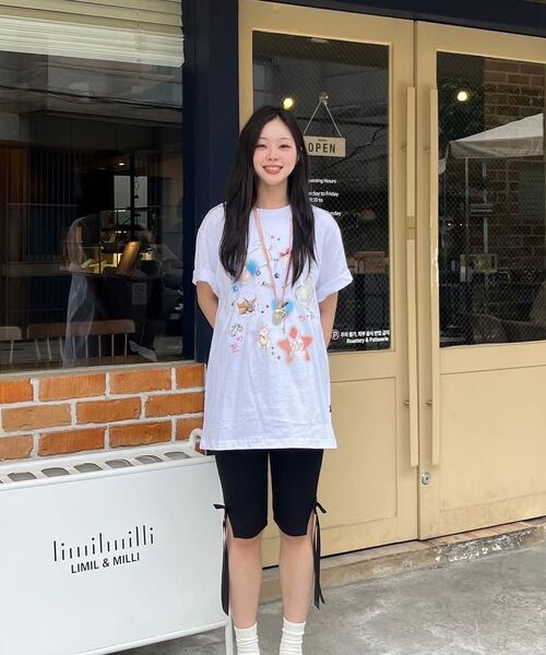 LMCの「WM ステッカーパック Tシャツ ライトピンク(Tシャツ/カットソー・レディース・その他・M/L/XL/S)」の4枚目の写真