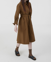 VOYONN（ボヨン）の「袖パフAラインアウターワンピース024（ワンピース）」