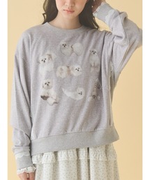 merry jenny（メリージェニー）の「モコゾウいっぱいスウェット（スウェット）」