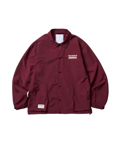 Liberaiders（リベレイダース）の「Liberaiders/リベレイダース TRIBAL EMBROIDERY COACH JACKET ナイロン コーチジャケット 2026年春夏（ナイロンジャケット・メンズ・バーガンディー/グリーン・M）」の4枚目の写真