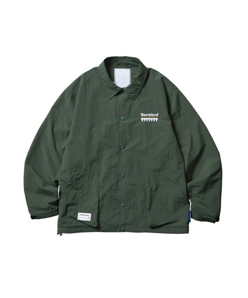 Liberaiders（リベレイダース）の「Liberaiders/リベレイダース TRIBAL EMBROIDERY COACH JACKET ナイロン コーチジャケット 2026年春夏（ナイロンジャケット・メンズ・バーガンディー/グリーン・M）」の3枚目の写真